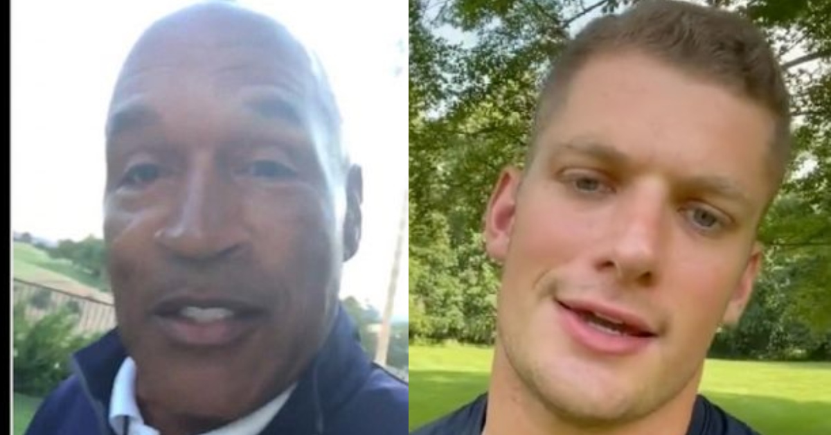 O.J. Simpson Says He's Played With Gay Football Players & Respects Carl Nassib For Coming Out As First Openly Gay NFL Player