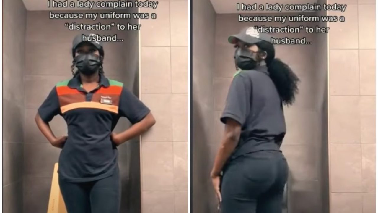 Burger King worker says customer told her uniform was distracting