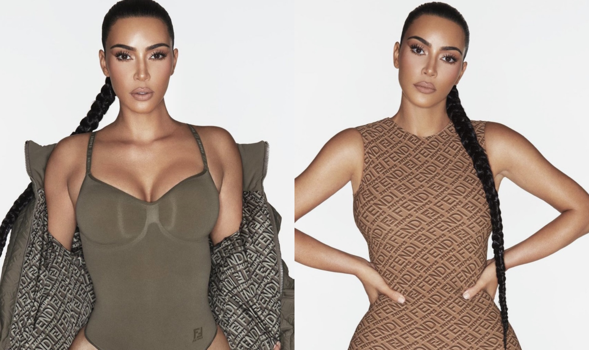 Kim Kardashian's SKIMS X Fendi Collection Reportedly Makes $1M In One Minute