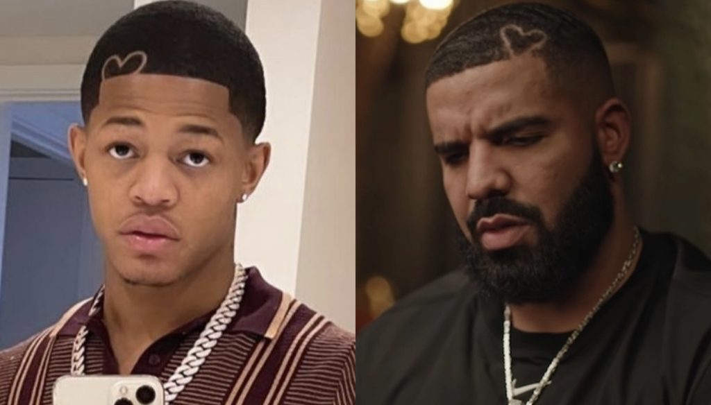 Drake Reacts To YK Osiris' Heart-Shaped Haircut. So Did The Fans