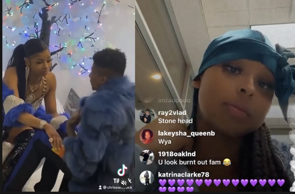 Chrisean Rock Says She Will Stop Following Blueface When She Stops “f