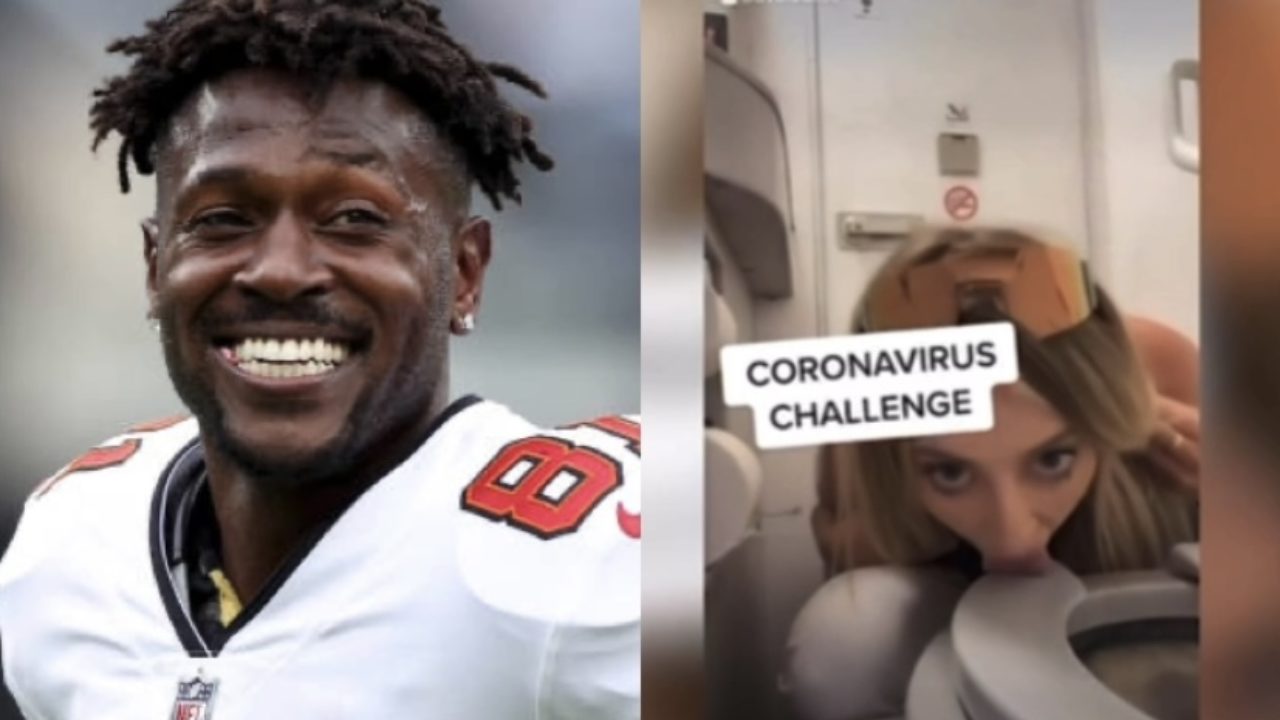 Toilet-Licking Influencer Claims Antonio Brown Snuck Her In Hotel Night  Before His Viral Meltdown • Hollywood Unlocked