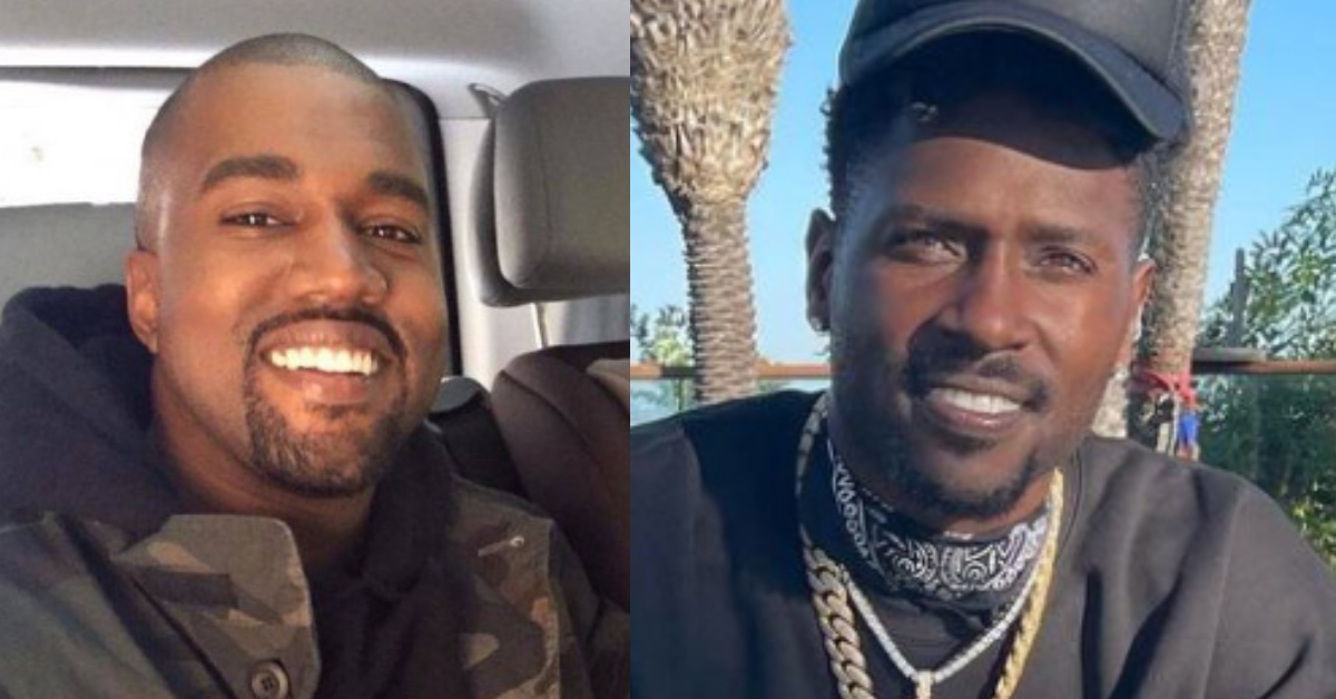 kanye west + antonio brown