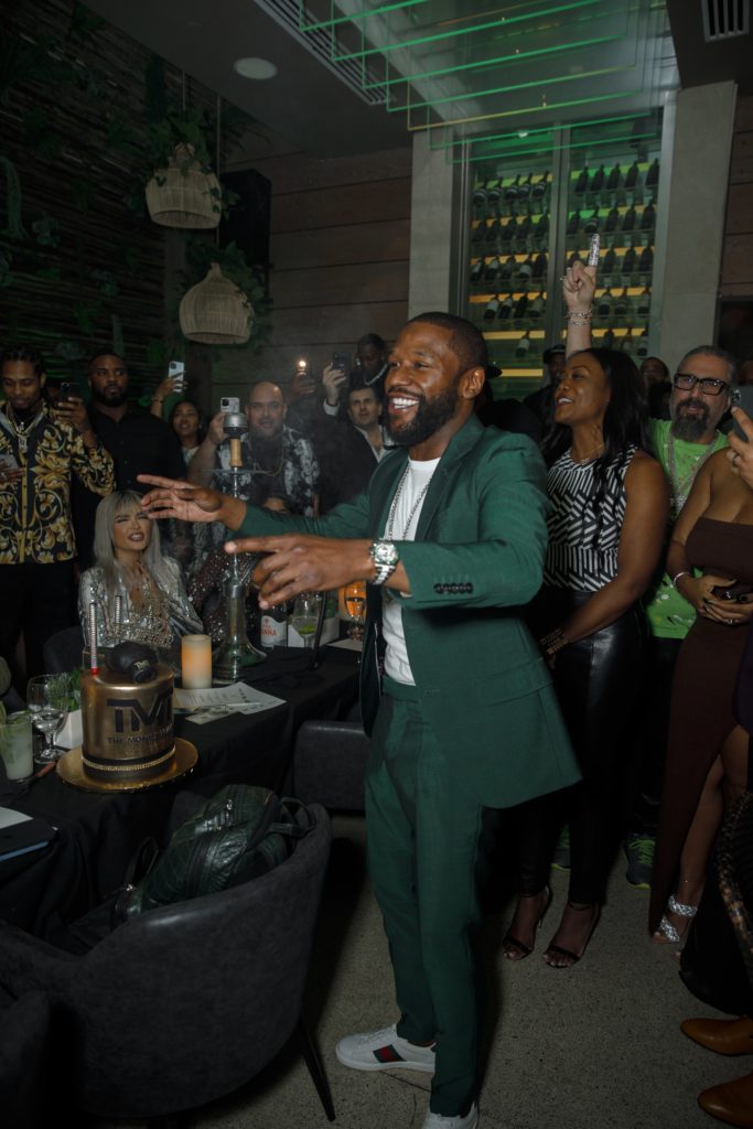 Floyd Mayweather hits Gold Rush in Miami for birthday