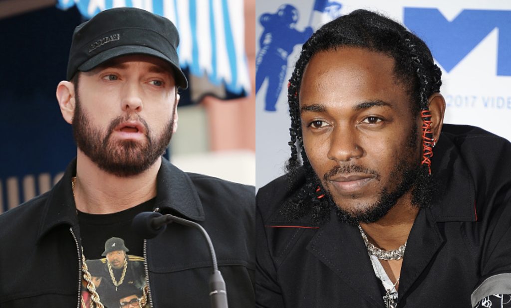 Eminem Says Kendrick Lamar Is a 'Top Tier' Lyricist of All Time