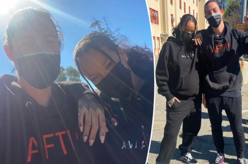 Rihanna Surprises Homeless Veterans In LA With Clothing, Food & A Listening Ear