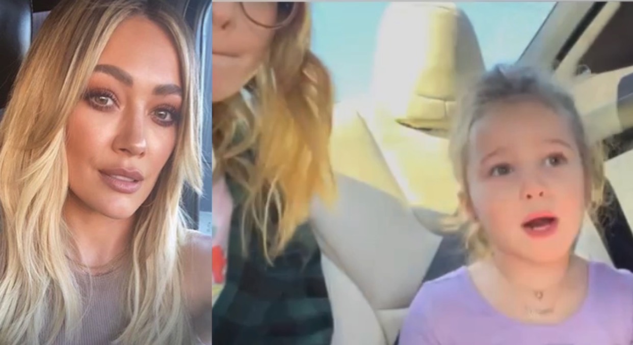 Hilary Duff Claps Back At Mom-Shamers & Defends 3-Year-Old Daughter Riding Without Car Seat