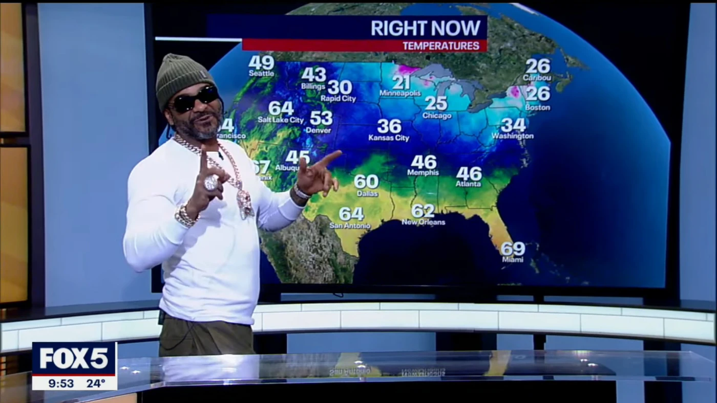 Jim Jones Brings 'Weavahman Jim' To TV & Gives Drip Report: 'Babygirl Cover That Lacefront Up, Might Get A Lil' Chilly'