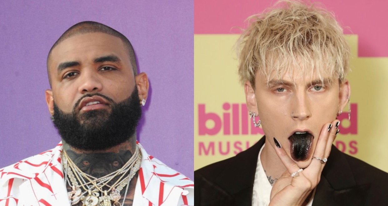 Joyner Lucas Disses Machine Gun Kelly & Pulls Out Of Lollapalooza Over 'Weak Ass Bag' & Lineup Placement: 'Got Me Next To A Bunch Of Random N***as'