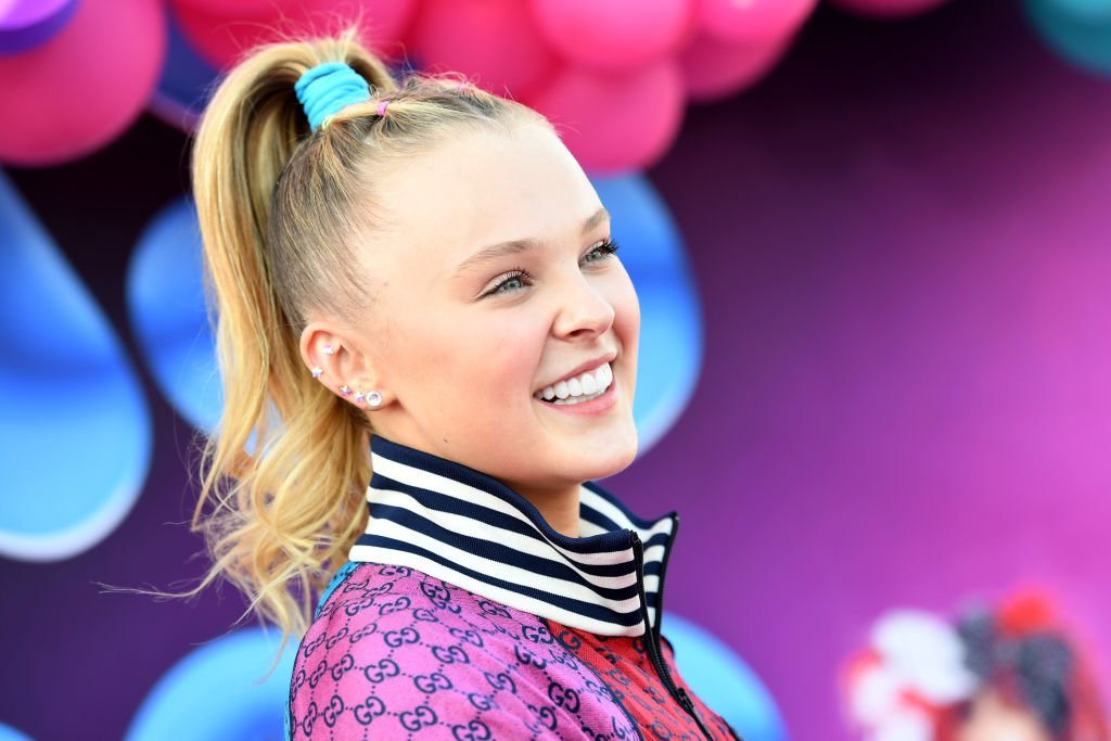 Jojo Siwa and her signature ponytail 