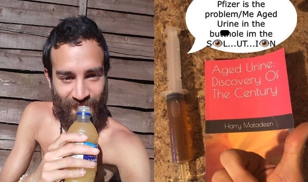 Vegan Man Drinks Aged Urine Daily & Swears It's His 'Secret To Eternal Youth'