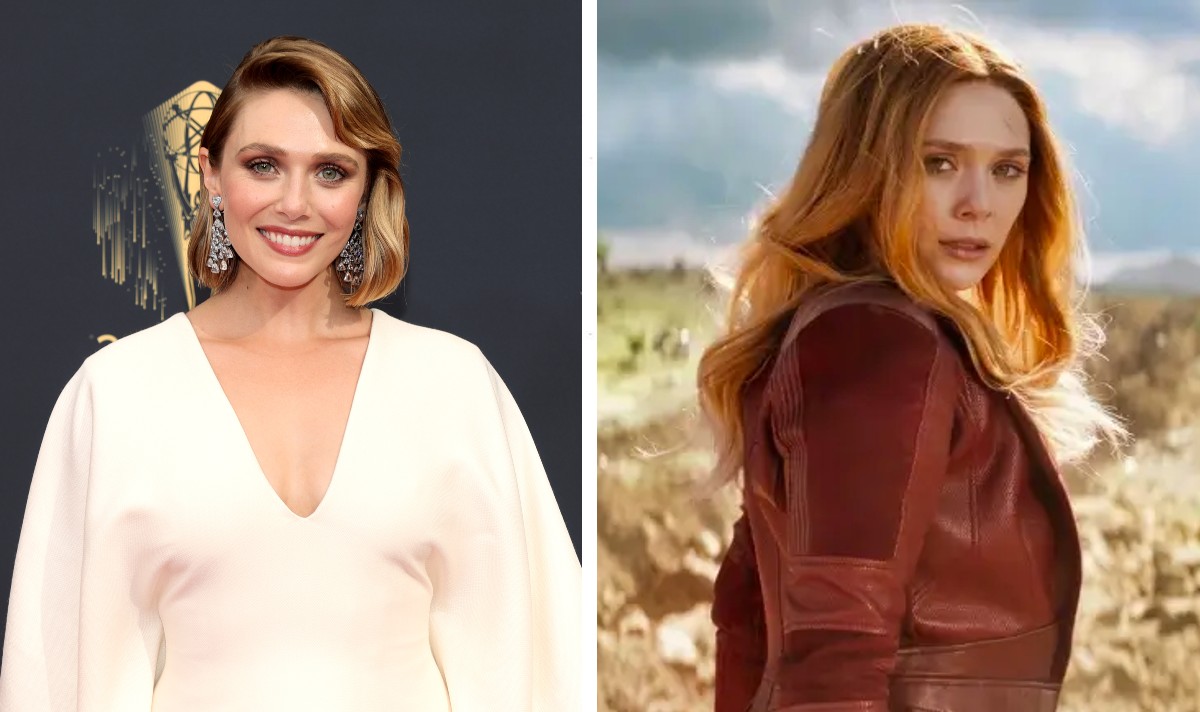 elizabeth olsen scarlet witch marvel