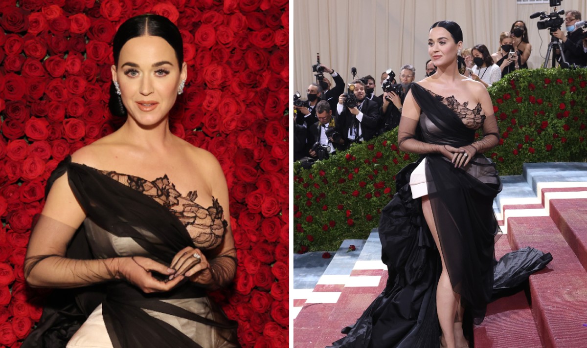 Katy Perry Says She Can't 'Go to the Restroom' in 2022 Met Gala Dress