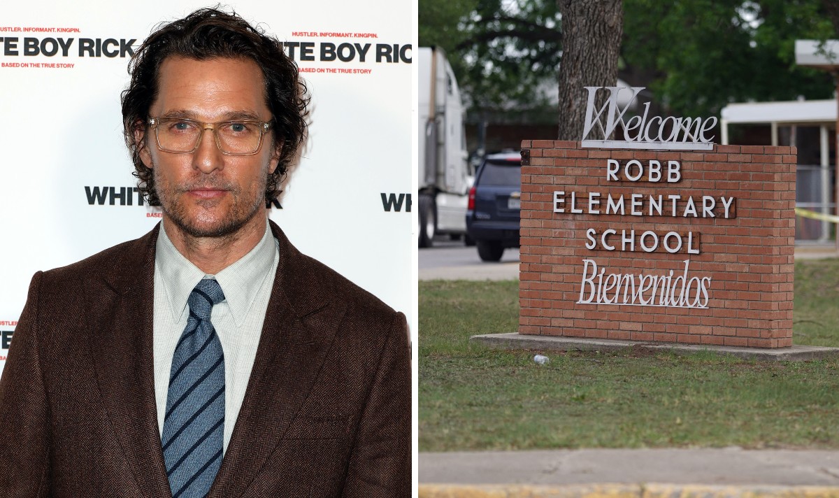 matthew mcconaughey robb elementary school