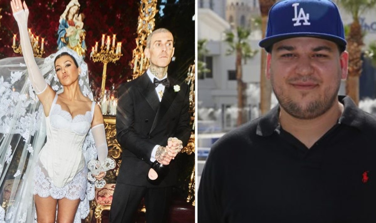 rob kardashian kourtney wedding