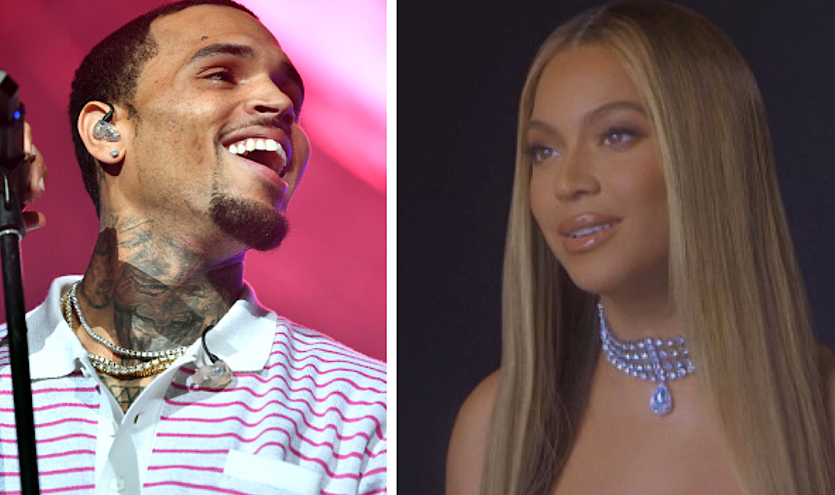 Would You Want To See This Happen Chris Brown Says He Would Like To Collaborate With Beyoncé In 