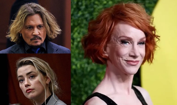 Kathy Griffin Drags Johnny Depp & Calls Him A 'Bloated Boozebag' After Amber Heard Verdict