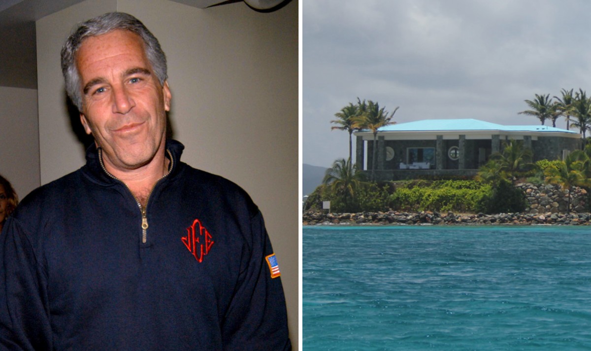 jeffrey epstein island