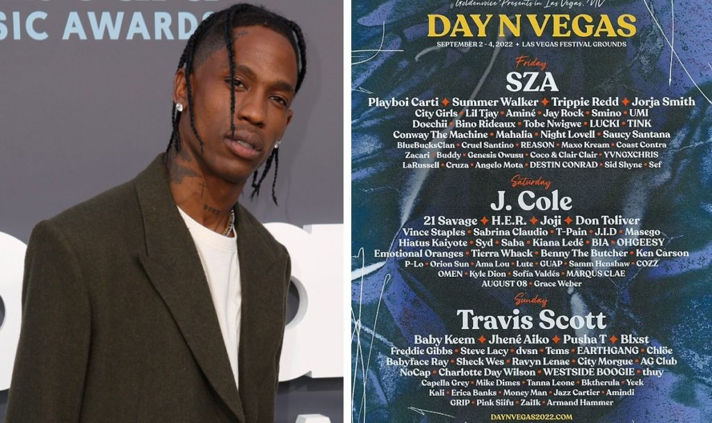 Travis Scott To Headline Day N Vegas, First Festival Since Astroworld
