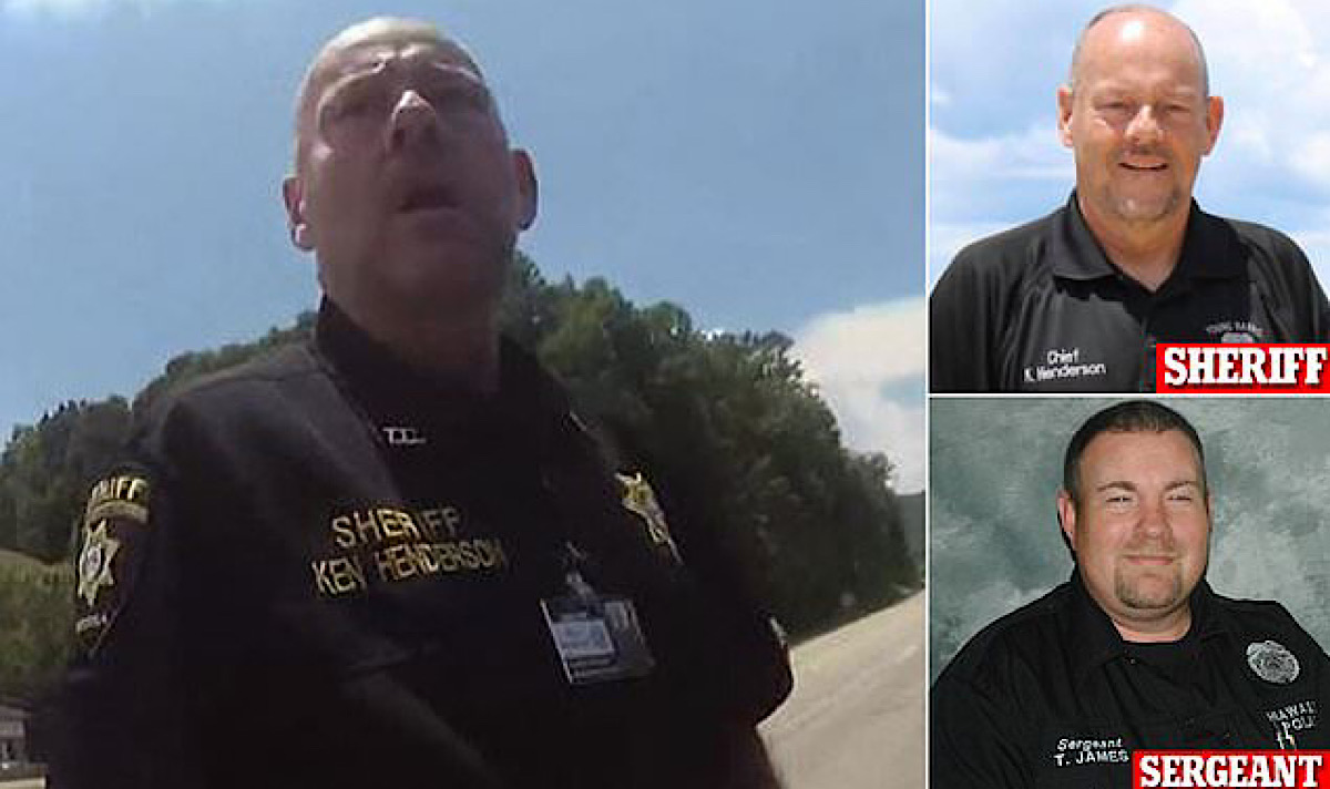 Watch: Georgia Sheriff & City Sergeant Threaten To Arrest Each Other At Traffic Stop: 'You're A F**kboy'