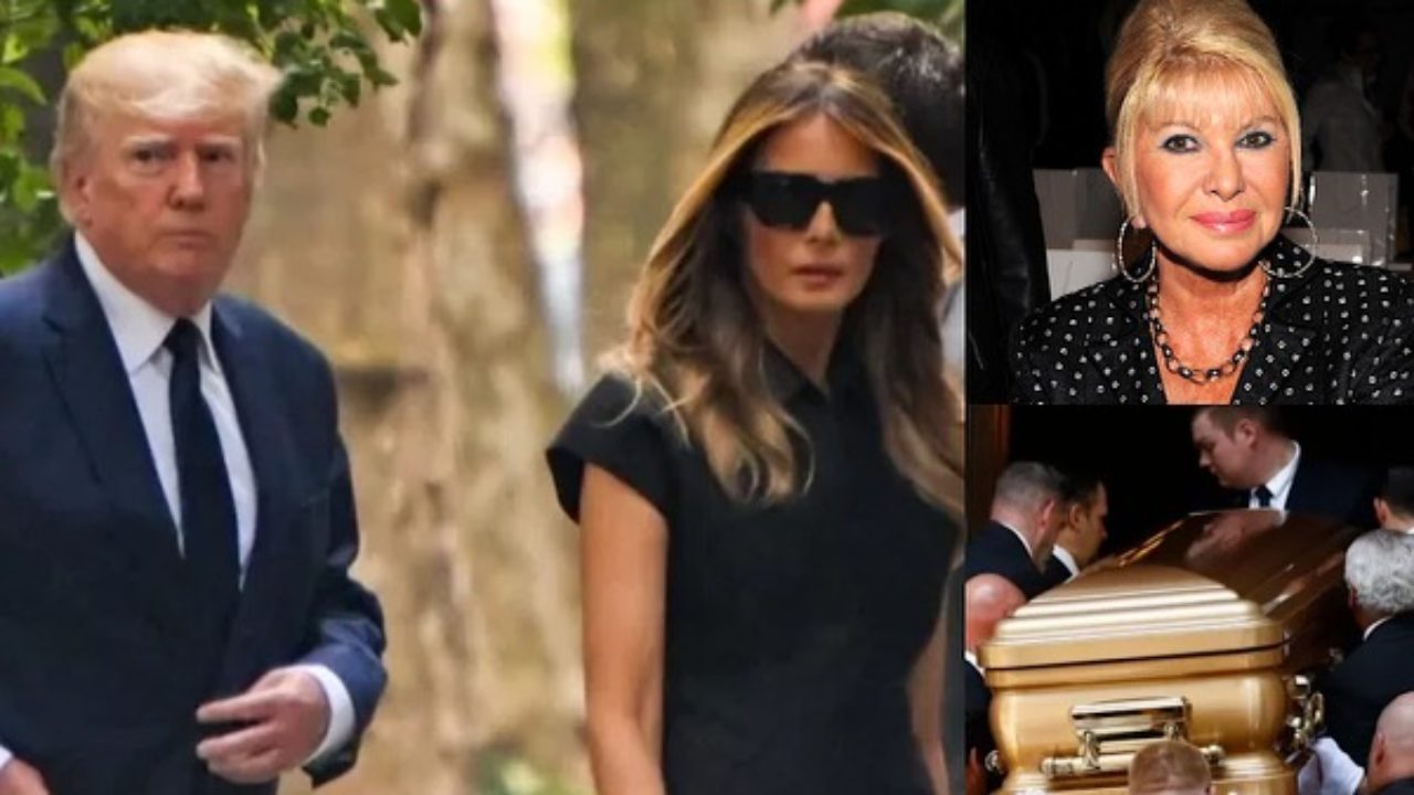 Ivana Trump mourned at Upper East Side funeral