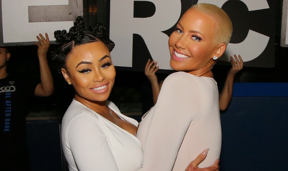 Breast friends: Blac Chyna and Amber Rose let it hang out