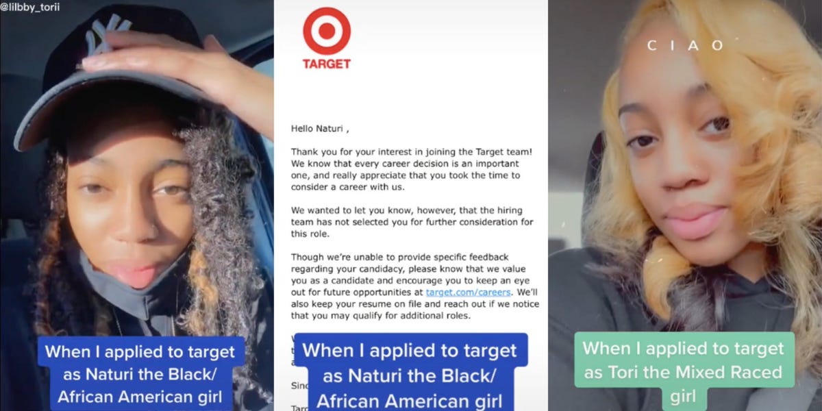 Black Woman Goes Viral On Twitter After Saying Target Rejected Her For ...