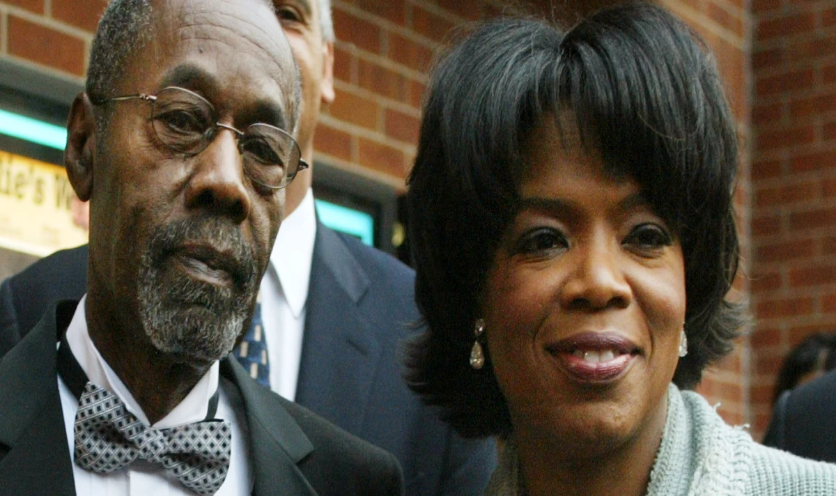 oprah relationship with father vernon winfrey