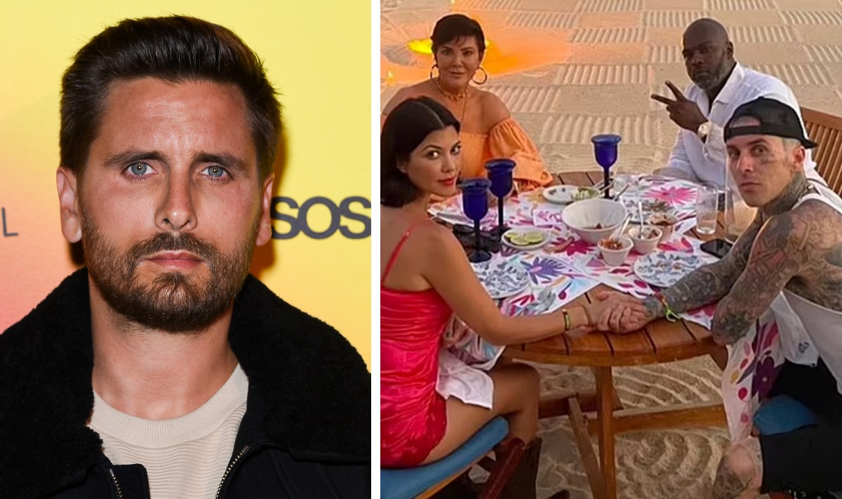 scott disick kardashians travis barker