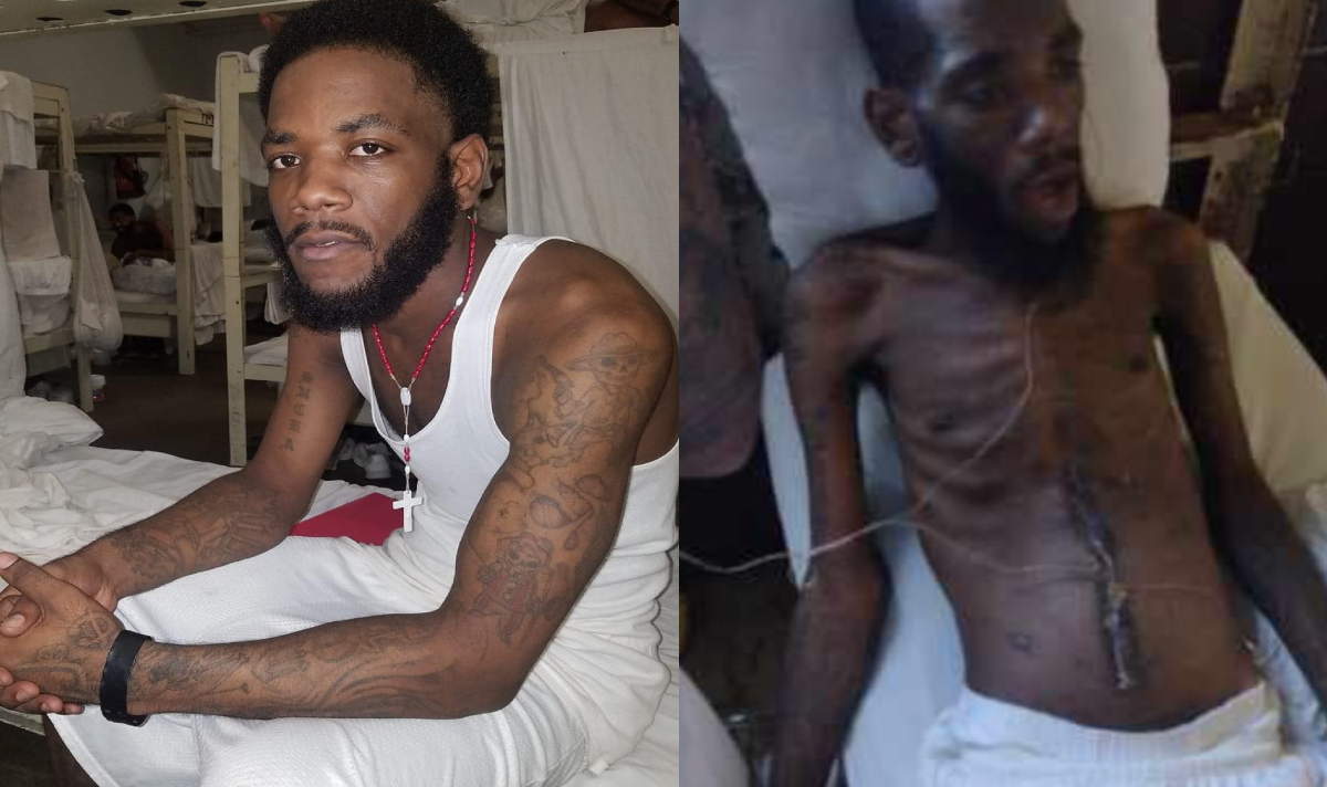 Alabama inmate appears malnourished in prison cell