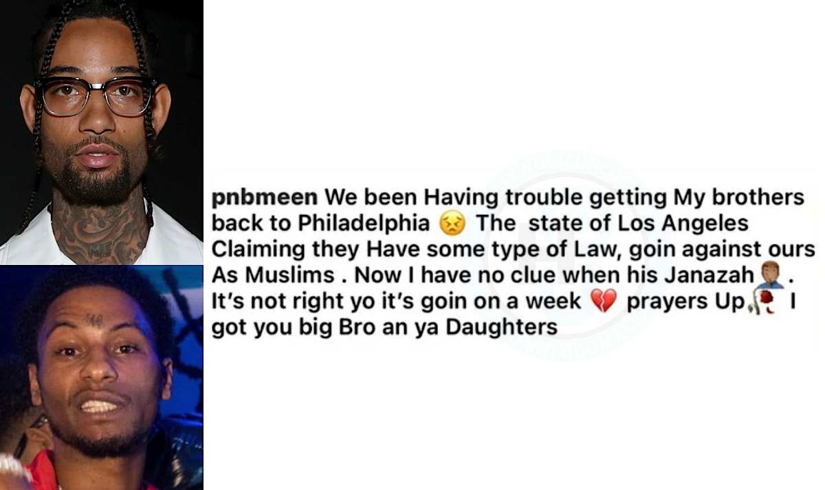 Body Of PnB Rock Will Be Released To Family After Rapper’s Brother Blasts Medical Examiner’s Office For ‘Going Against Their Religion’