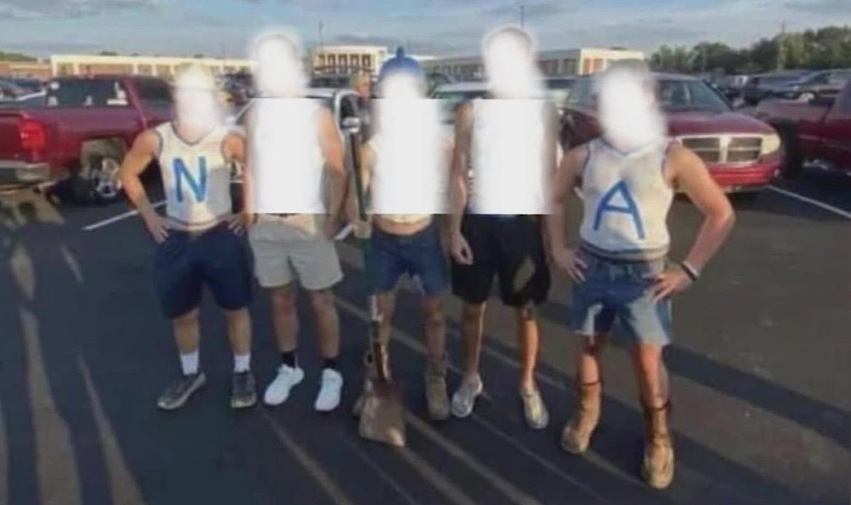 Georgia School Officials Are Sorry & ‘Disappointed’ After Racist Photo Surfaces Of Students Spelling Out N-Word On Their Chests