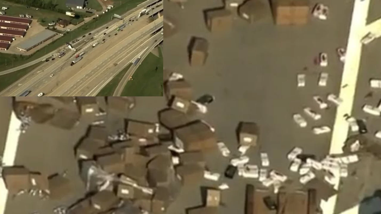 Truck Spills Adult Toys On I-40 Highway In Oklahoma City Hollywood Unlocked Truck Spills Adult Toys On I-40 Highway In Oklahoma City Hollywood Unlocked