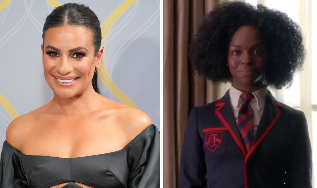 lea michele glee feud racism