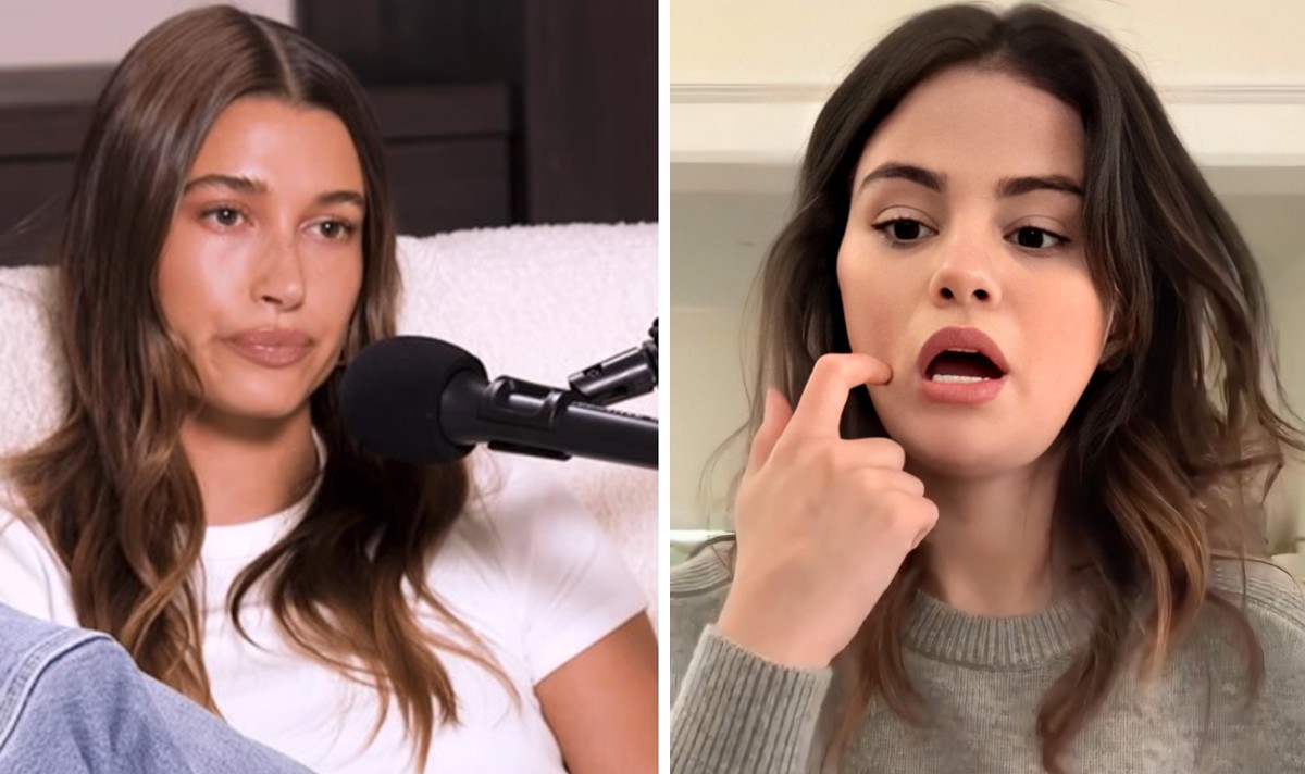 selena gomez hailey bieber interview