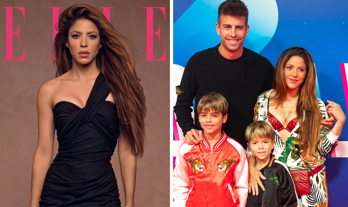 shakira elle split gerard pique kids