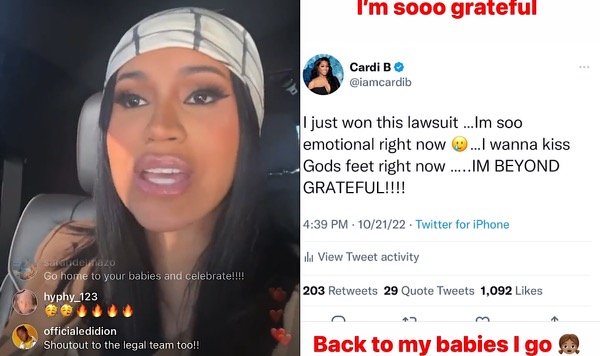 Cardi B Beats M Lawsuit For Gangsta B Tch Vol Mixtape Cover Art Im Beyond Grateful