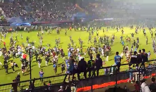 Over 120 People Dead & Another Hundred More Injured In Riot At Indonesian Football Match; League Now Suspended