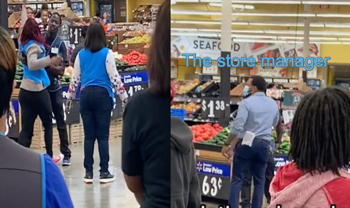 Walmart manager caught in an alleged affair with staff