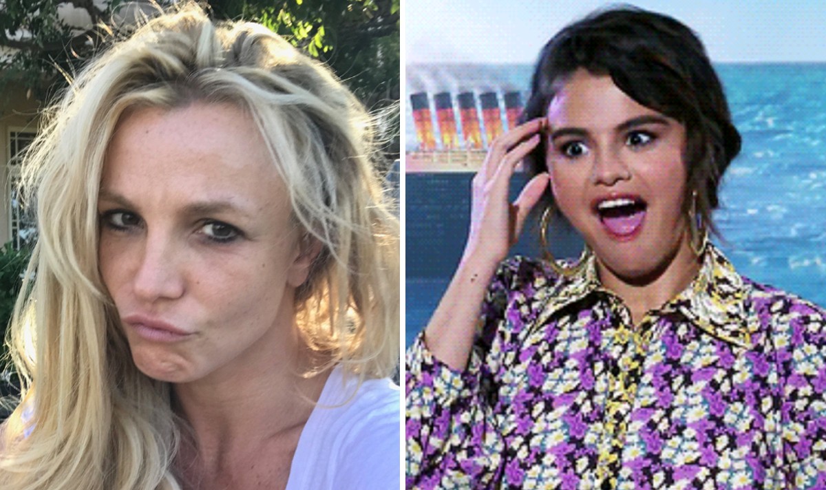 britney spears selena gomez diss