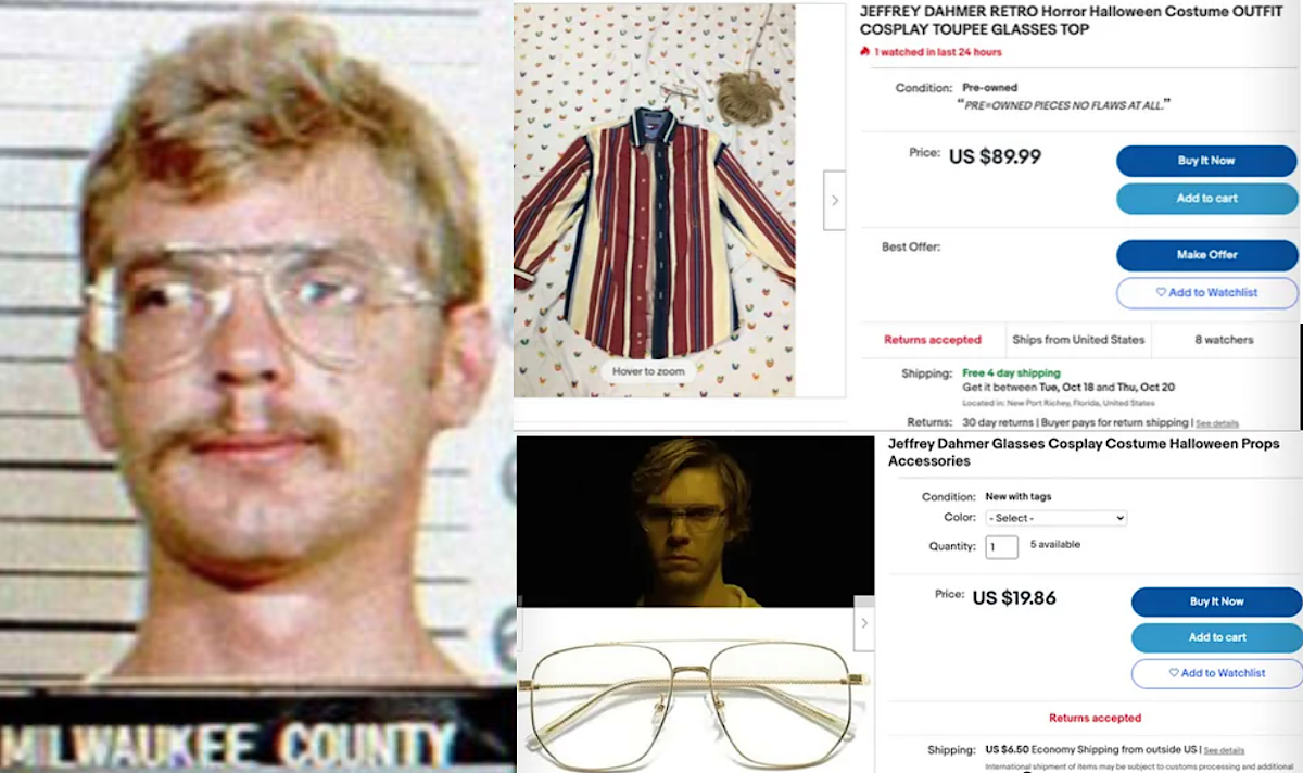 eBay Pulls Jeffrey Dahmer Inspired Clothing From Site After Victim’s Mom Condemns ‘Evil’ Halloween Costumes