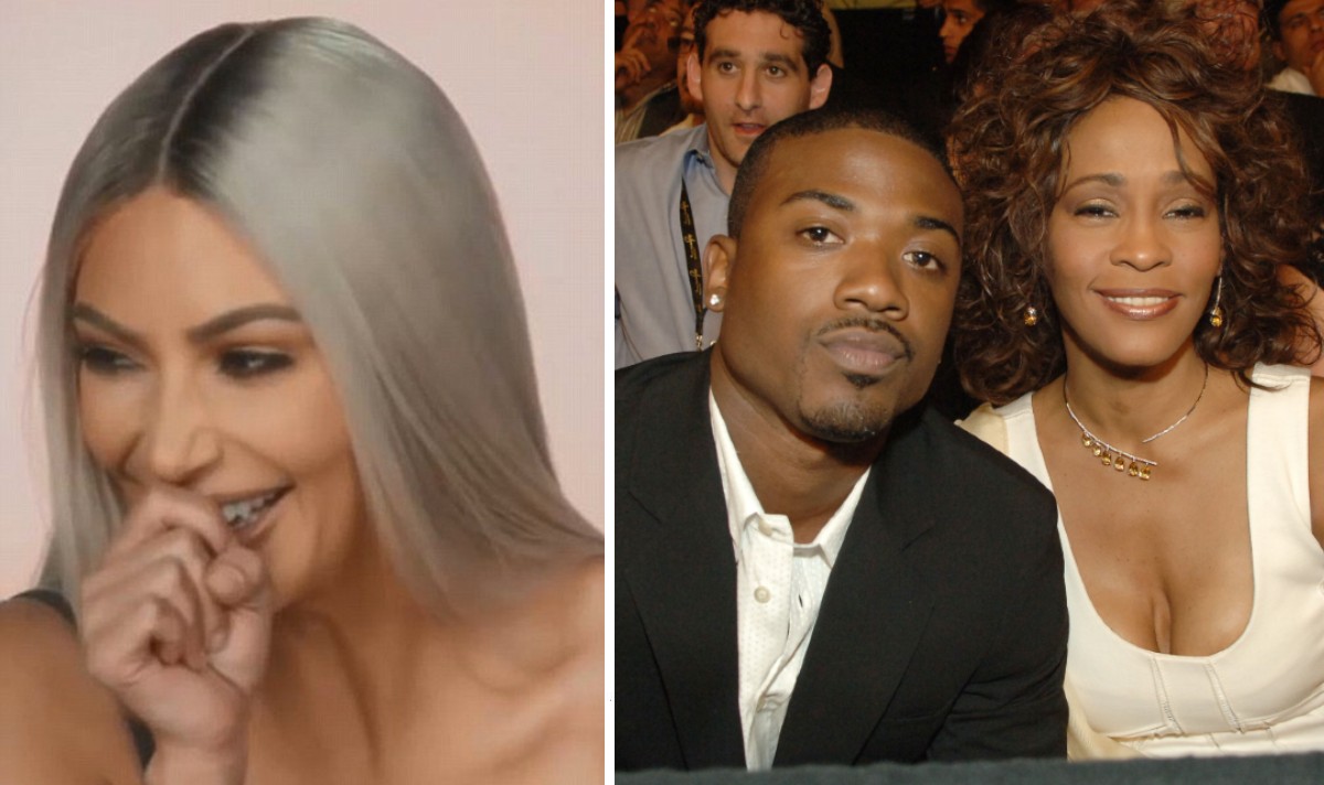 kim kardashian diss whitney houston ray j