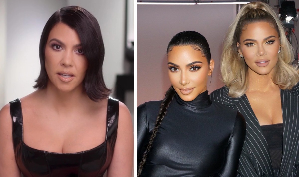 kourtney kardashian sisters feud