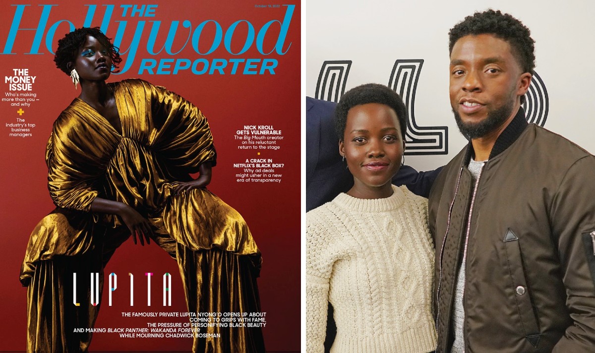 lupita nyongo chadwick boseman black panther