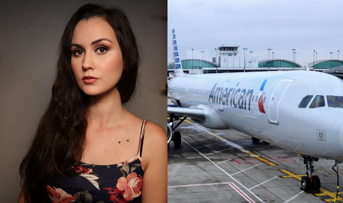 woman asks for American Airlines to give her reparations