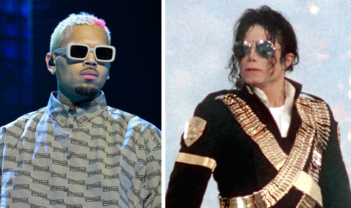 chris brown michael jackson