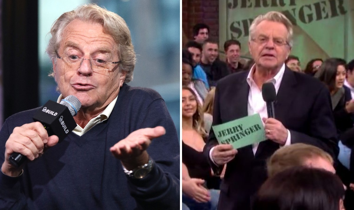 jerry springer show interview podcast