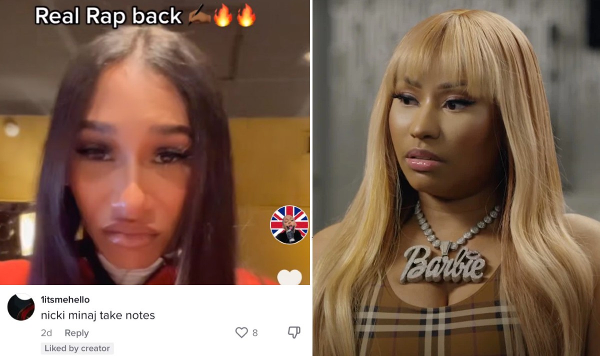 nicki minaj real rap bia tiktok