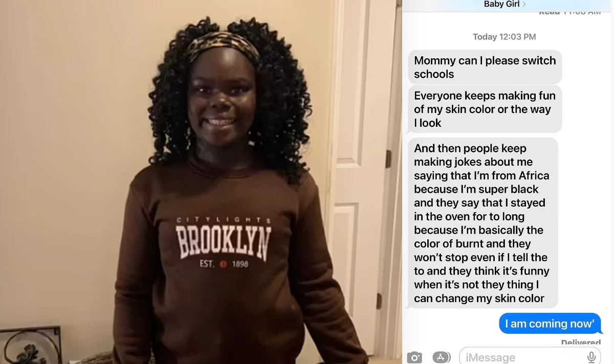 north carolina girl bullied over her skin color