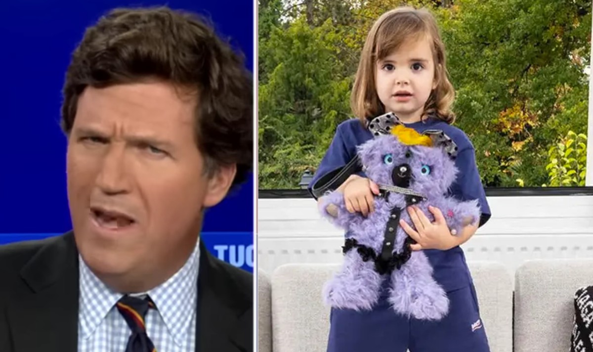 tucker carlson balenciaga